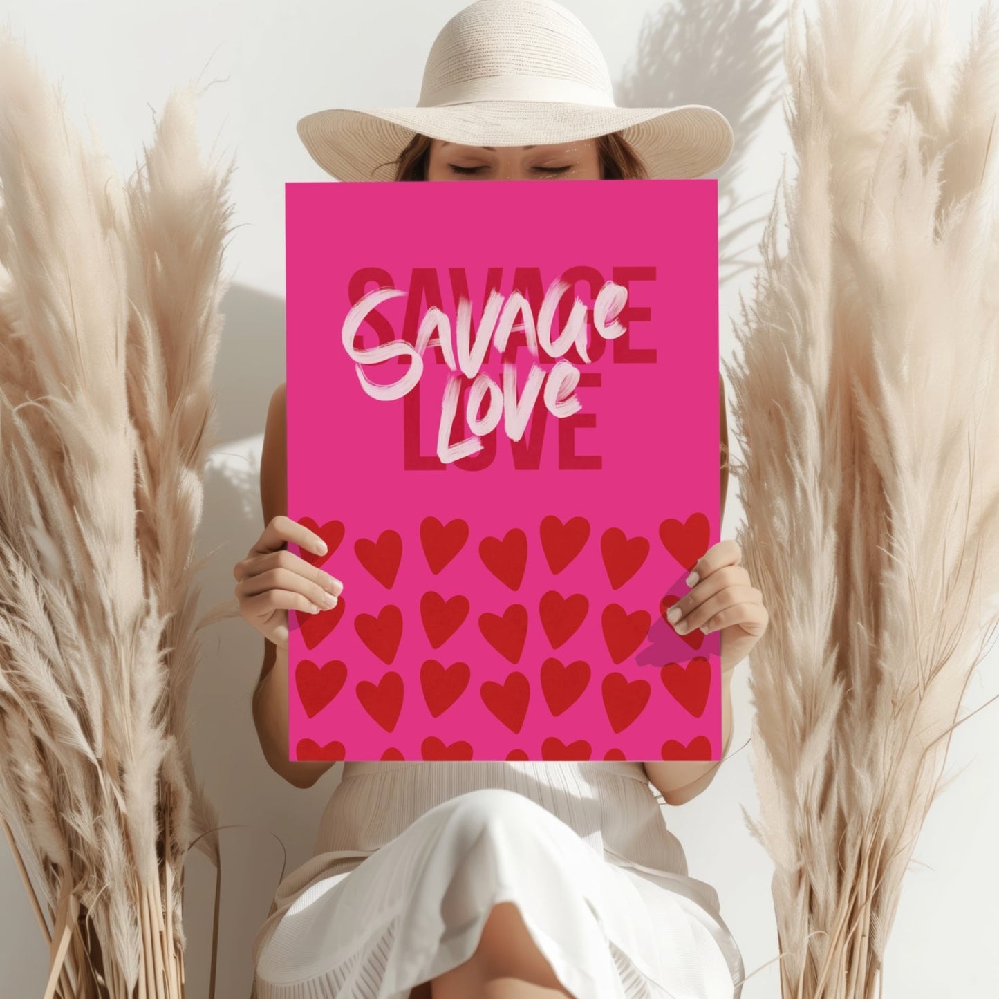 Savage Love Metal Wall Art