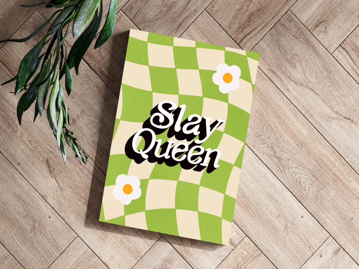 Slay Queen Metal Wall Art