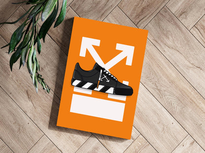 Sneakers Metal Wall Art