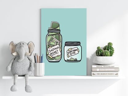 Saving Metal Wall Art