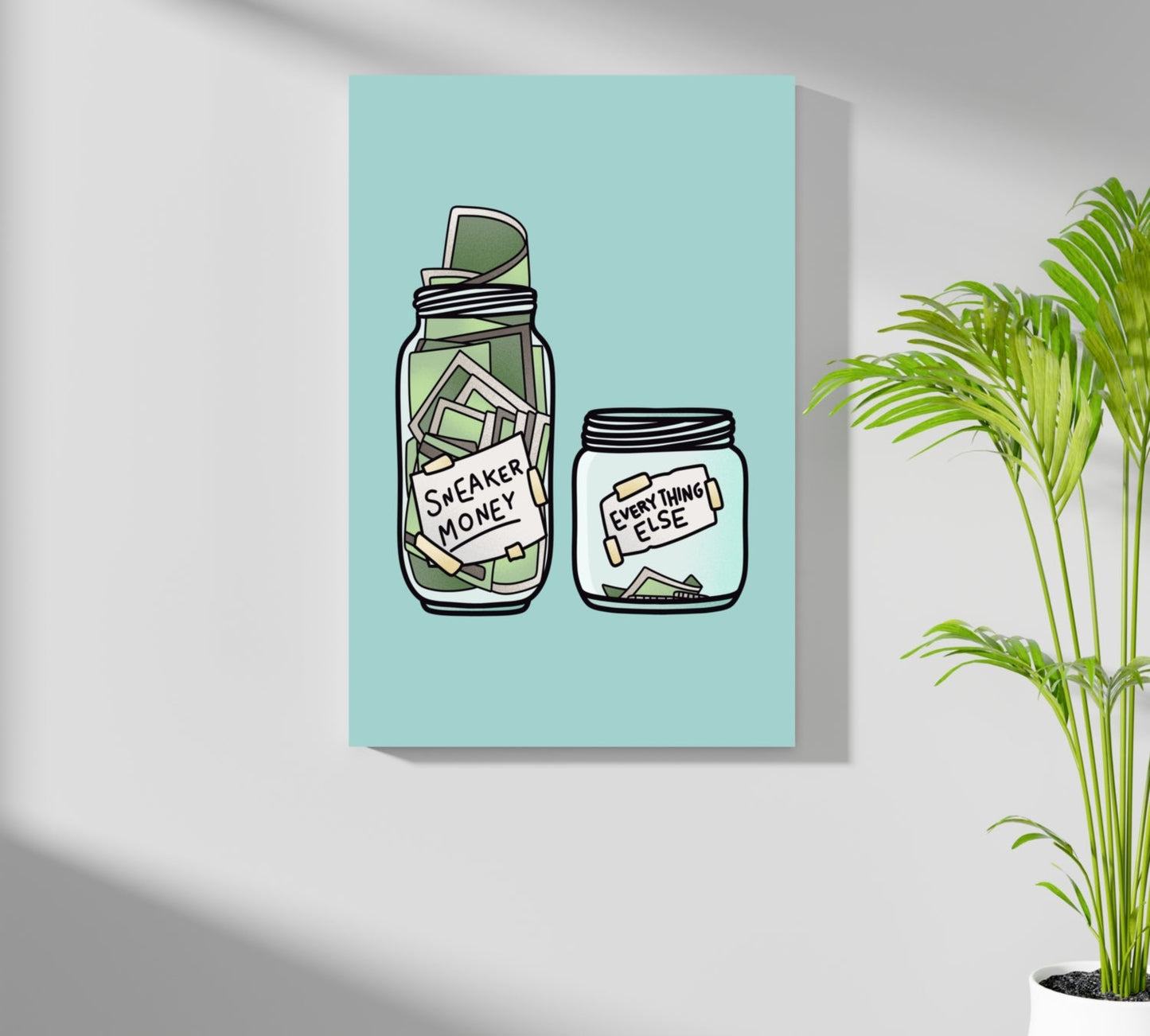 Saving Metal Wall Art