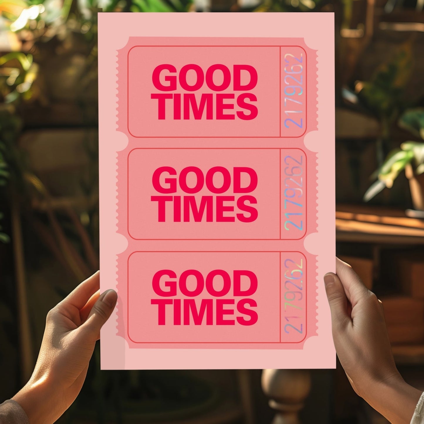 Good Times Retro Metal Wall Art