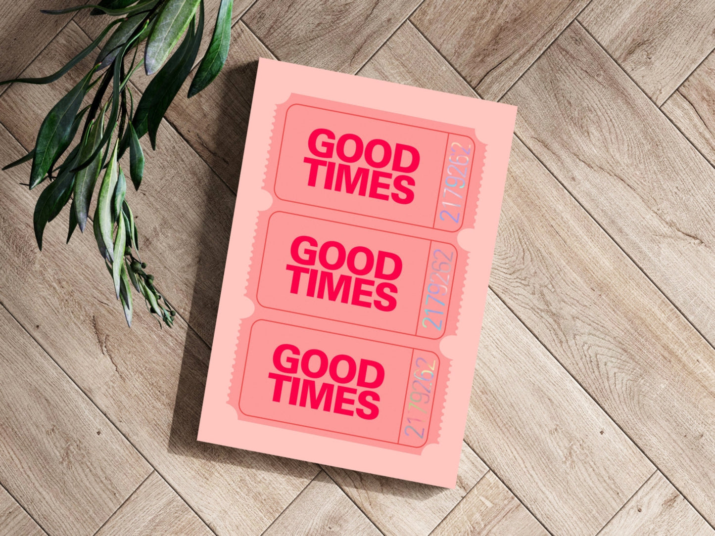 Good Times Retro Metal Wall Art