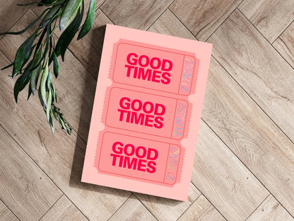 Good Times Retro Metal Wall Art
