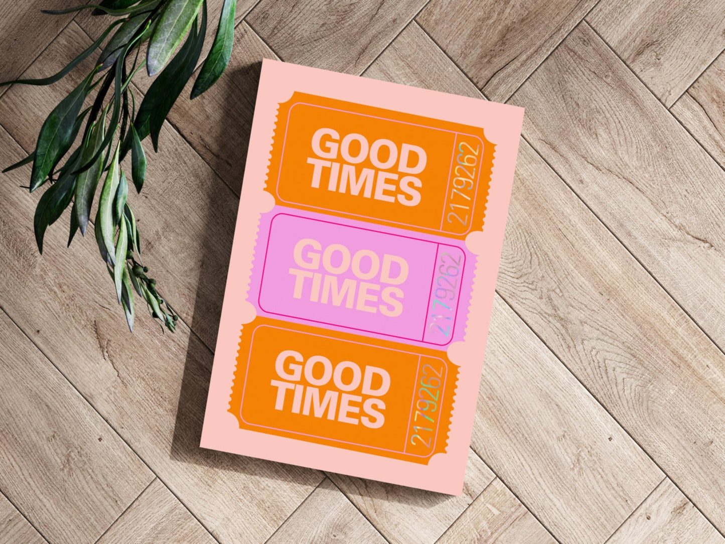 Good Times Retro Metal Wall Art
