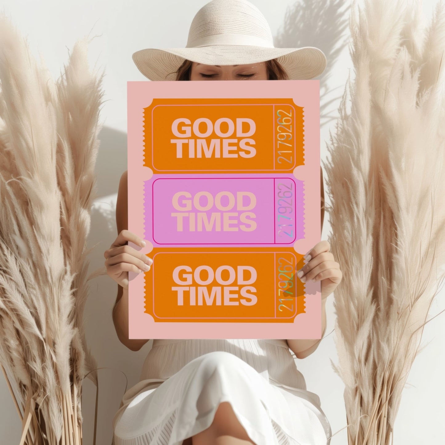 Good Times Retro Metal Wall Art