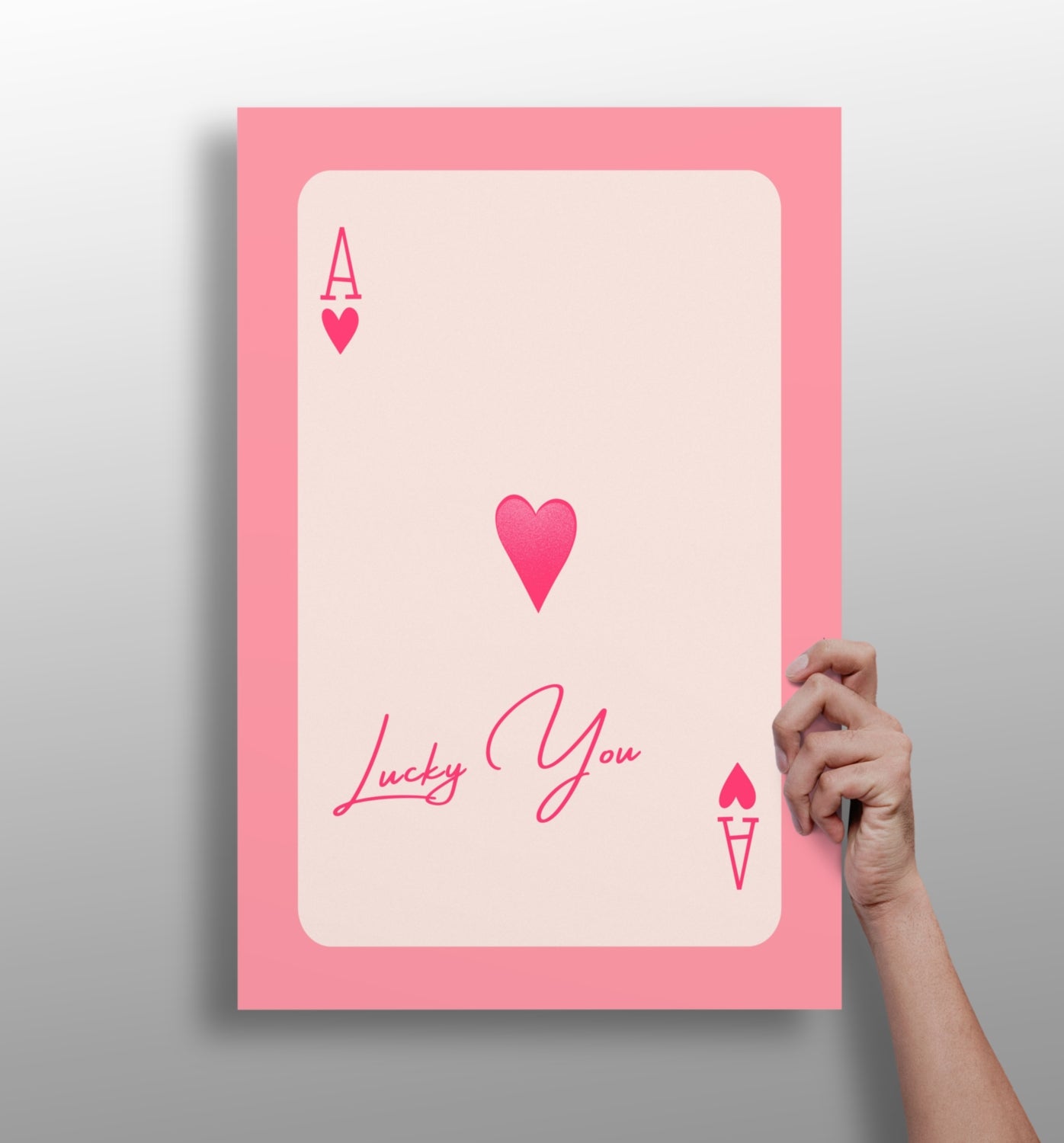 Ace Lucky You metal wall art image