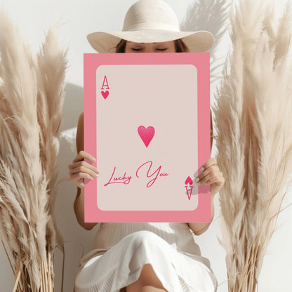 Ace Lucky You Metal Wall Art