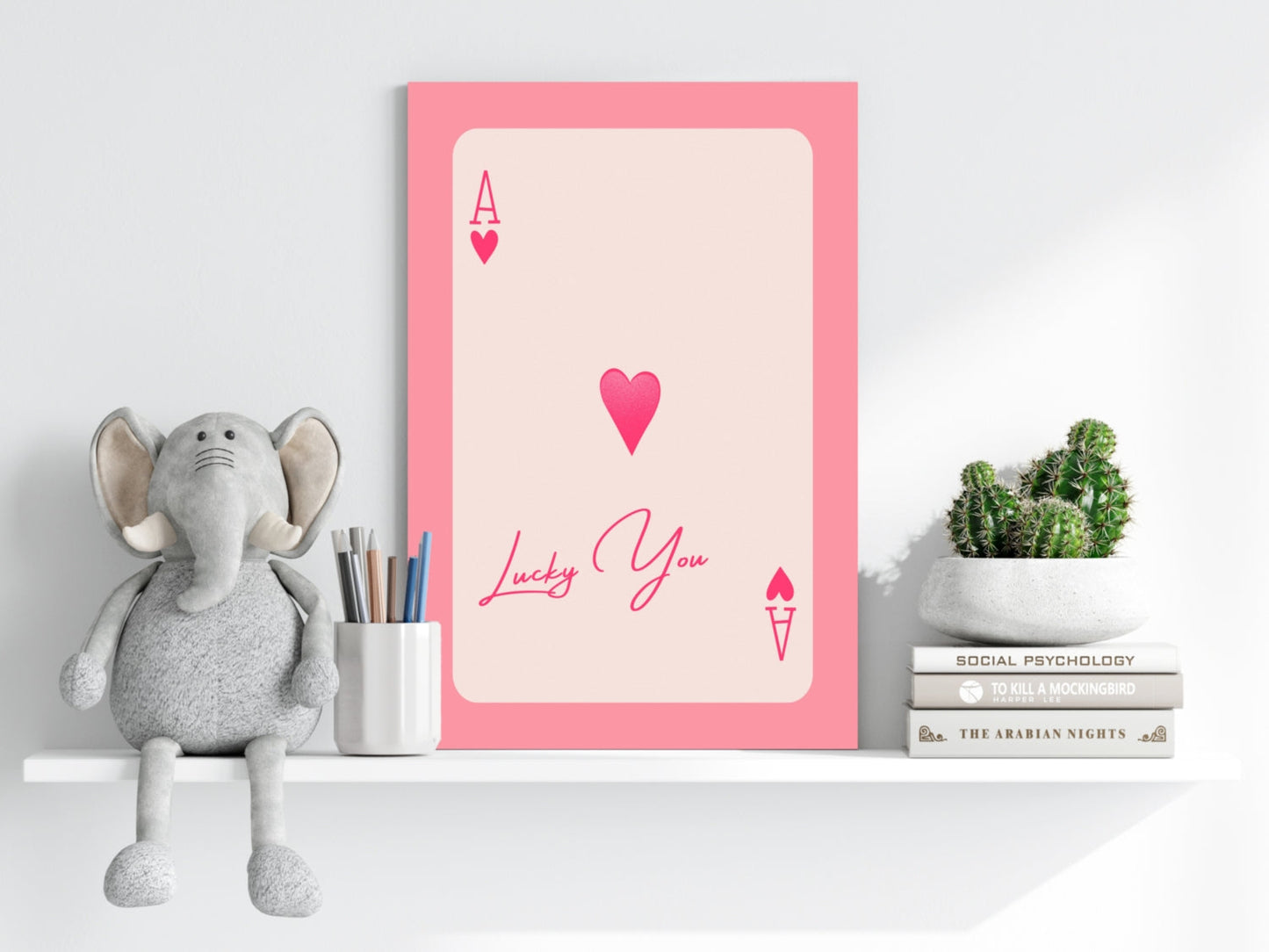 Ace Lucky You Metal Wall Art