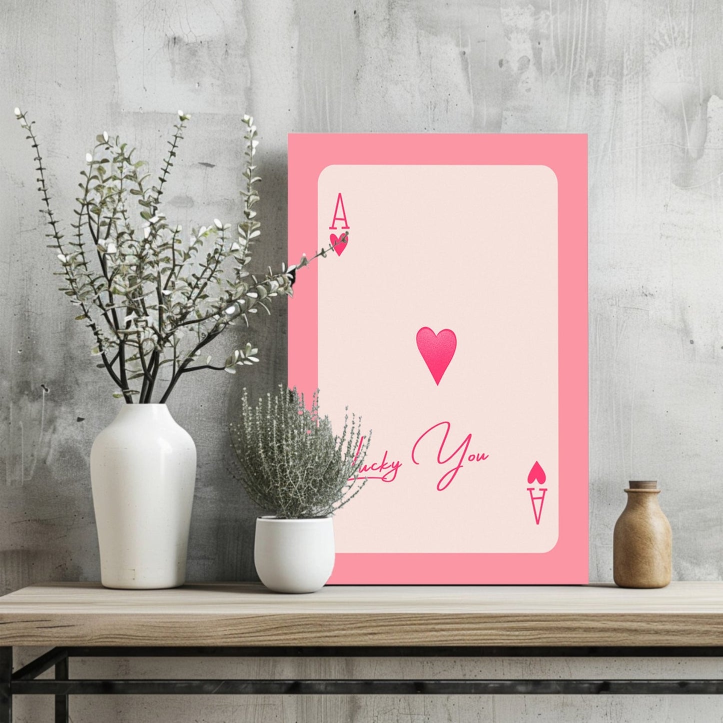 Ace Lucky You Metal Wall Art