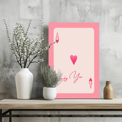 Ace Lucky You Metal Wall Art