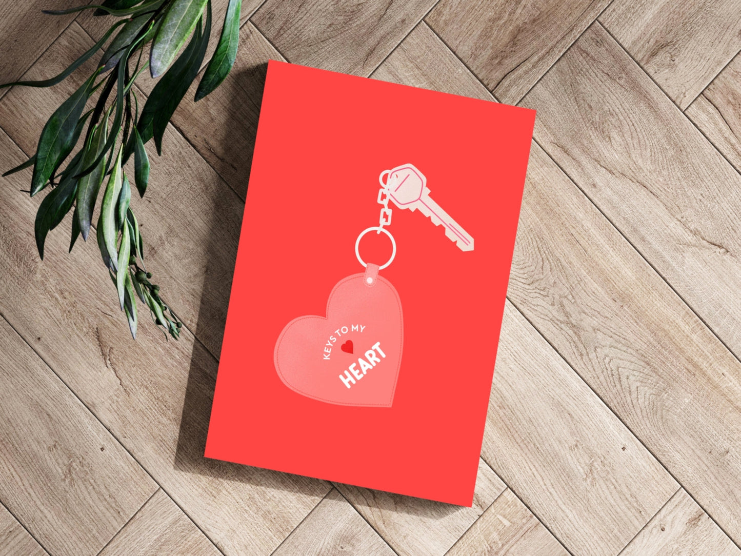 Key to Heart Metal Wall Art