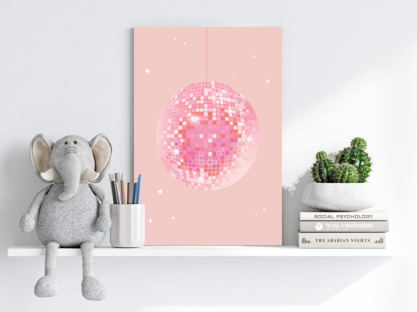 Disco Ball Metal Wall Art