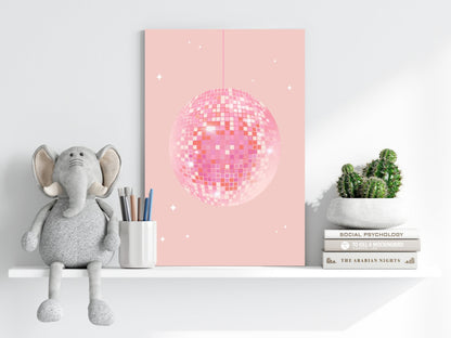 Disco Ball Metal Wall Art