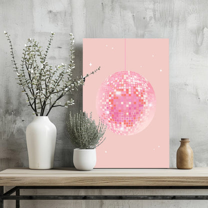 Disco Ball Metal Wall Art