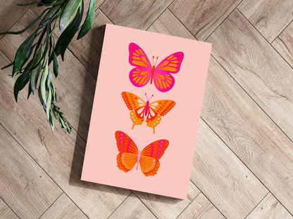 Butterflies Metal Wall Art
