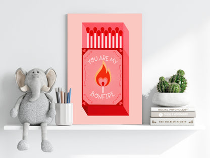 Matches V2 Metal Wall Art