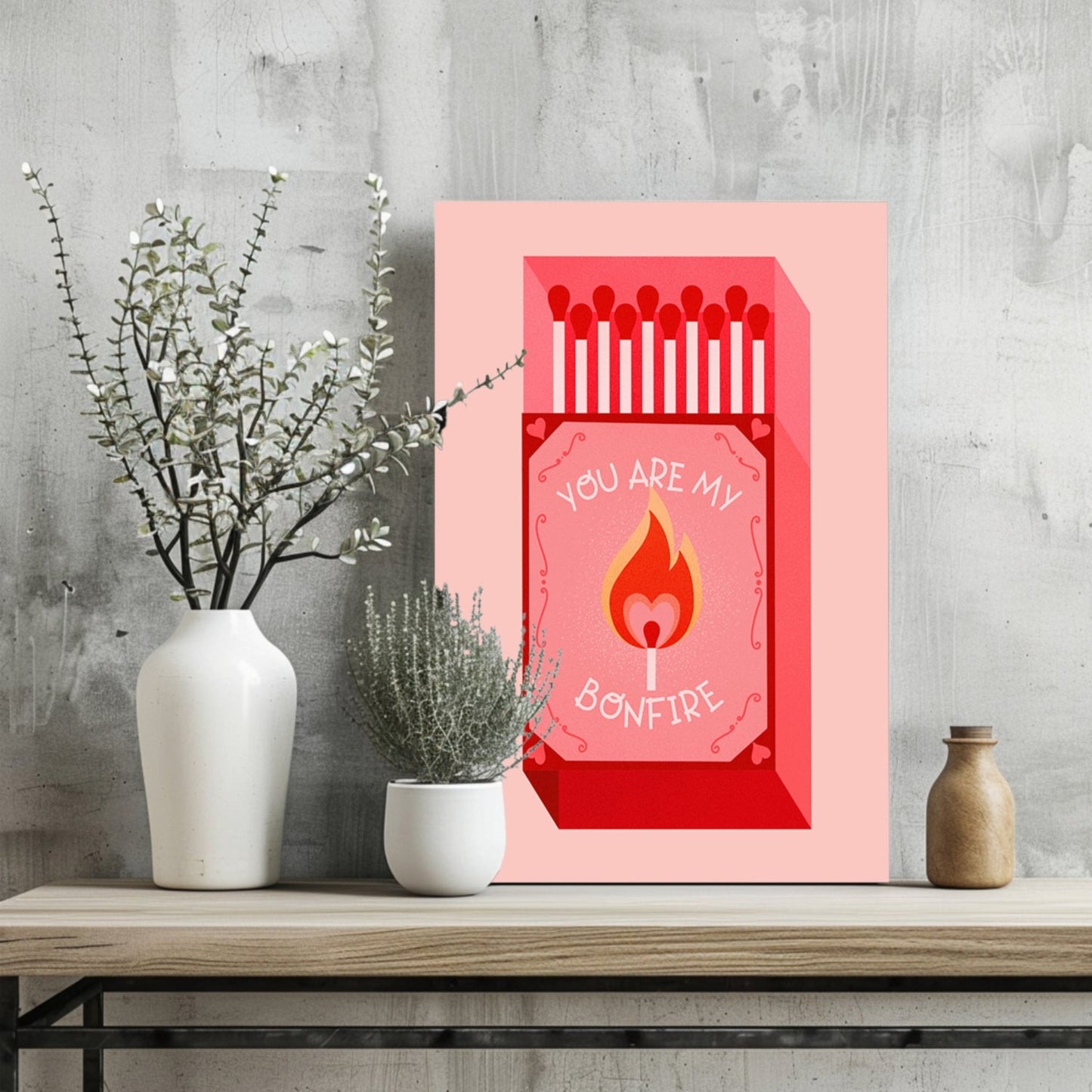 Matches V2 Metal Wall Art