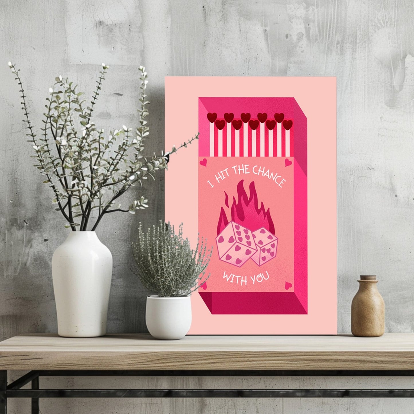 Matches Metal Wall Art