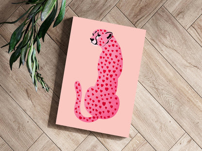 Cheetah Metal Wall Art