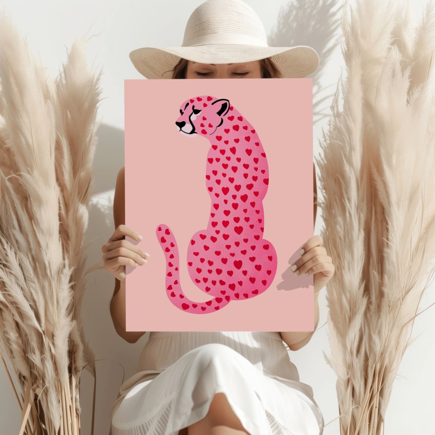 Cheetah Metal Wall Art