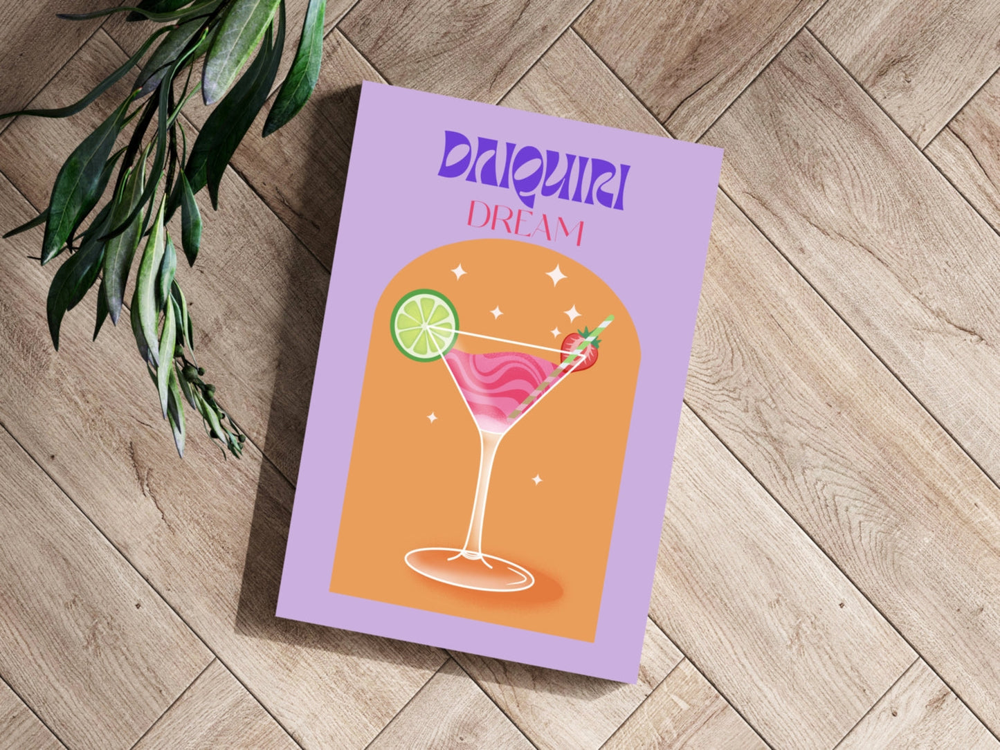 Dream Cocktail Metal Wall Art