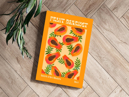 Papayas Metal Wall Art