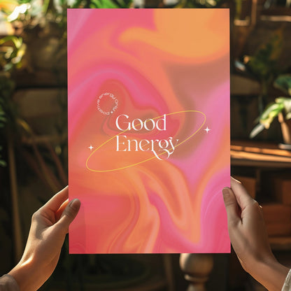 Good Energy Metal Wall Art