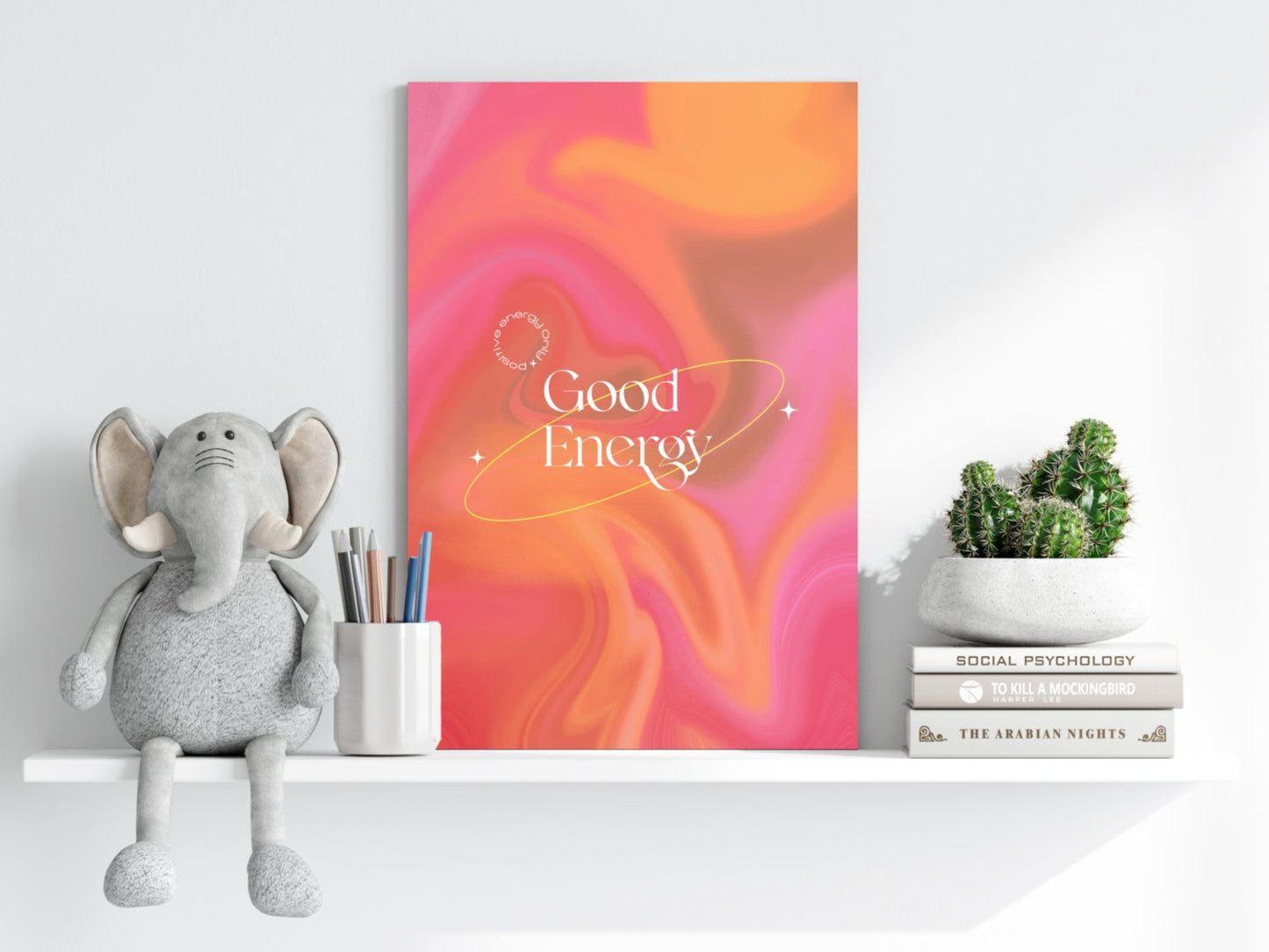 Good Energy Metal Wall Art