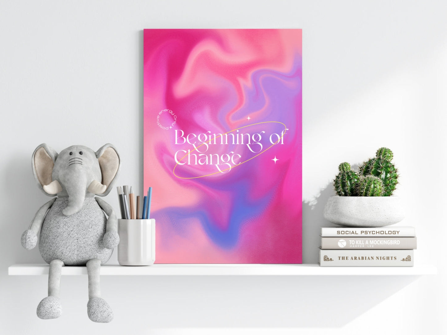 Change Metal Wall Art