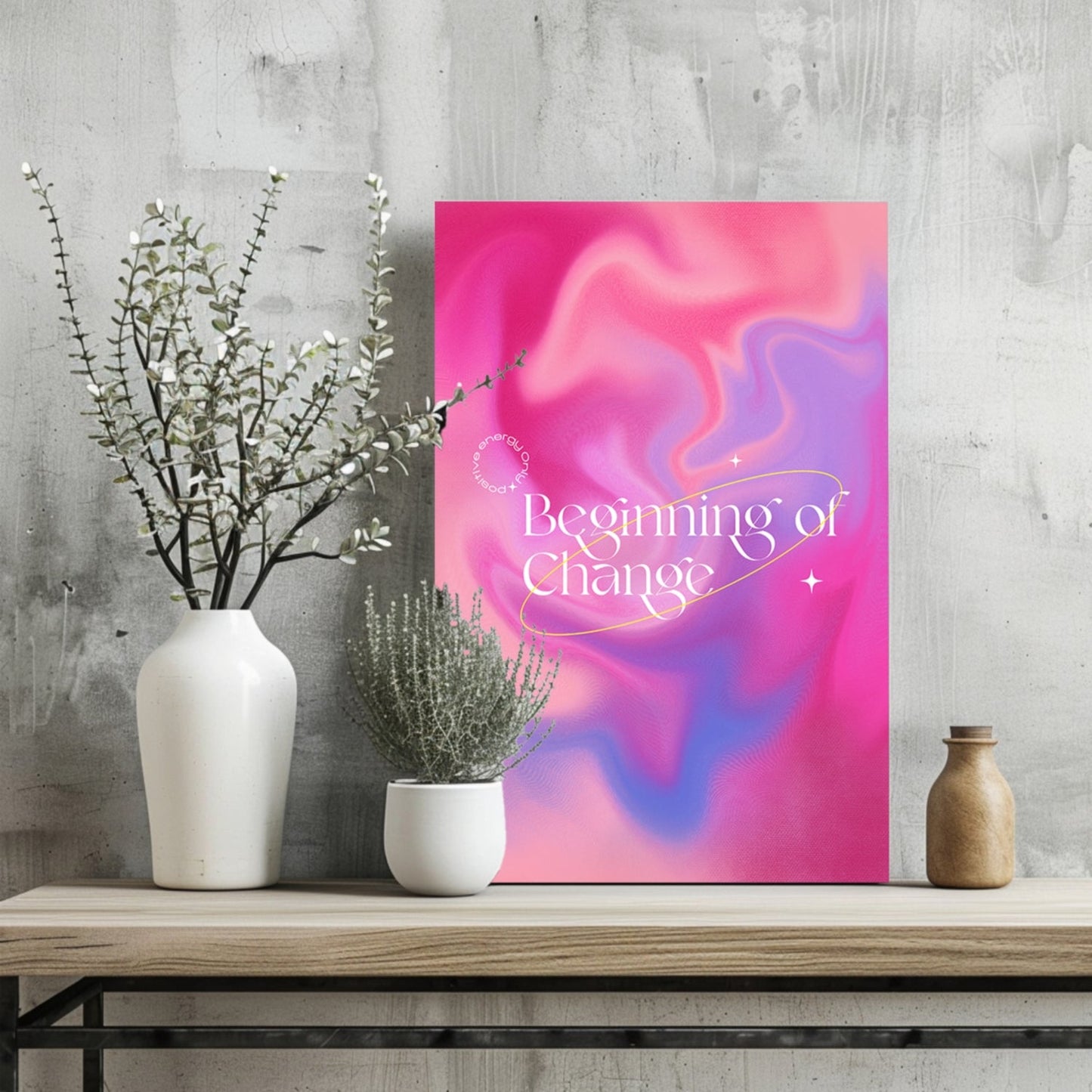 Change Metal Wall Art