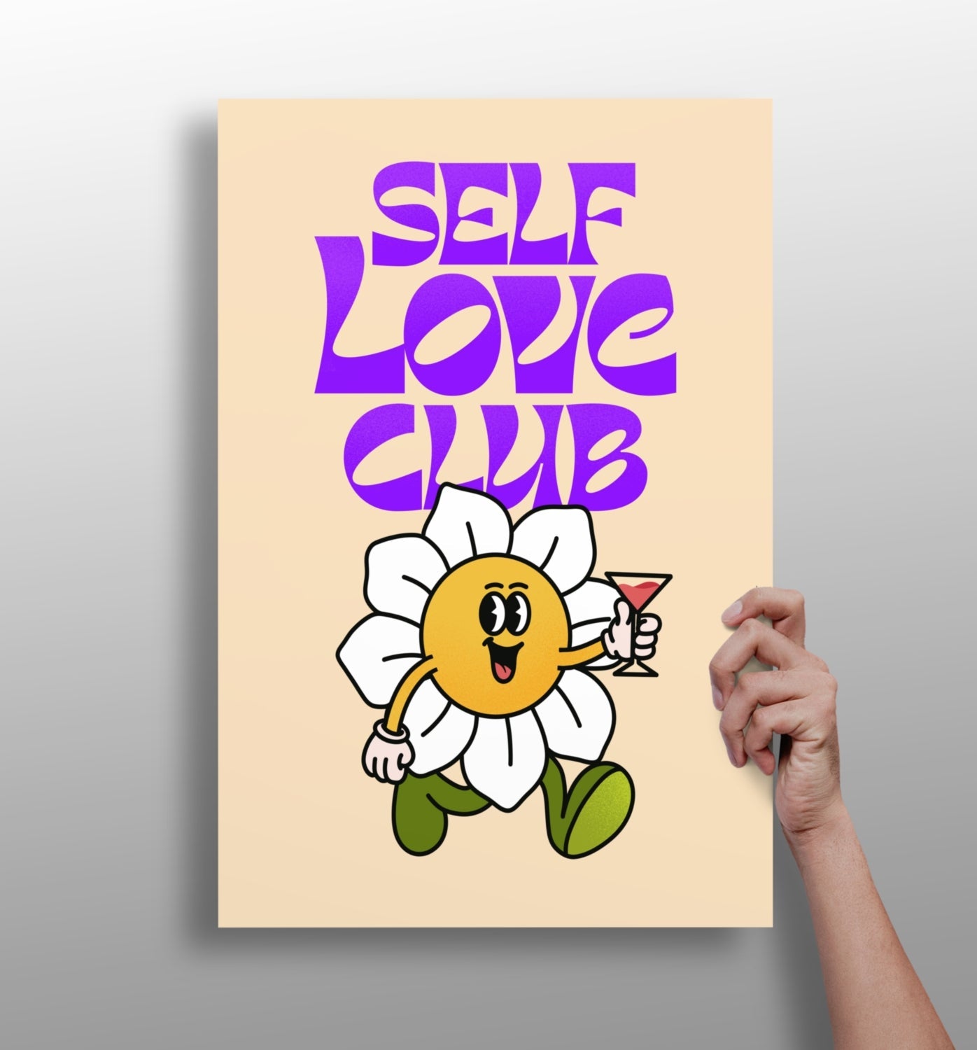 Self Love aluminum metal wall art print