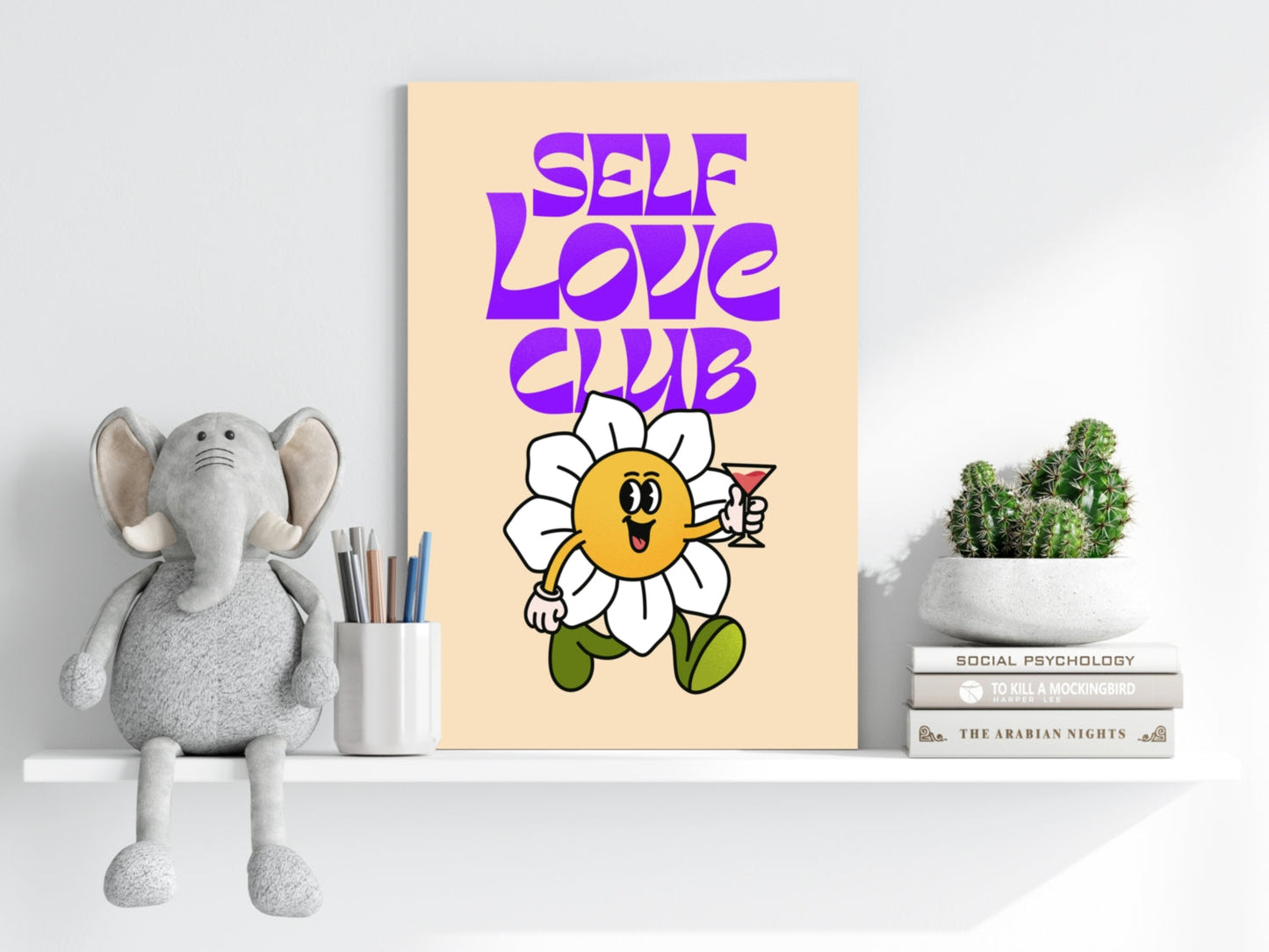 Self Love Metal Wall Art