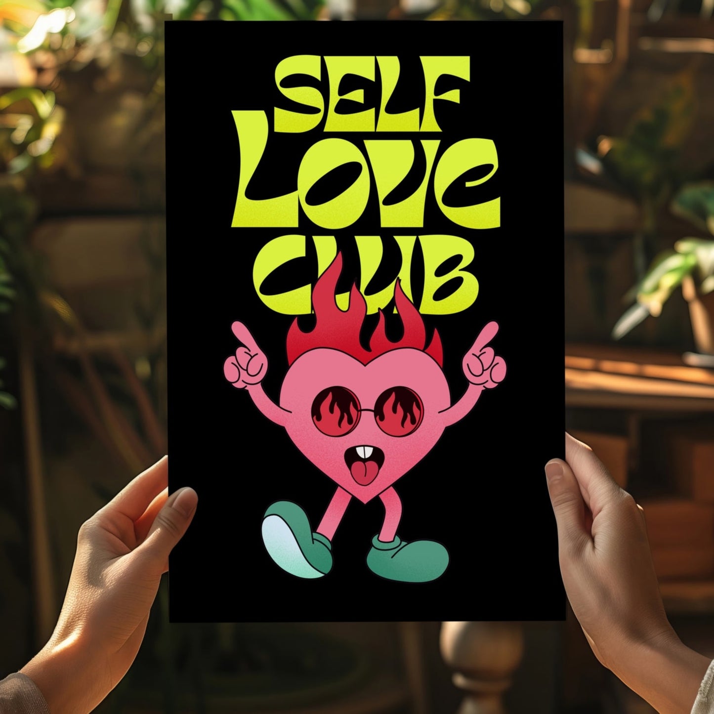 Self Love Metal Wall Art