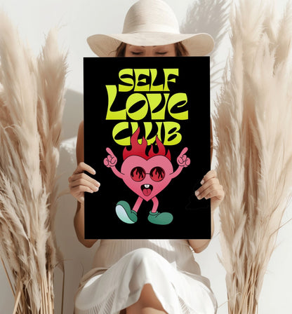 Self Love Metal Wall Art