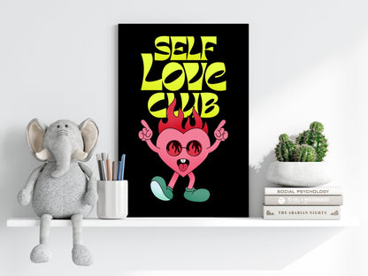 Self Love Metal Wall Art