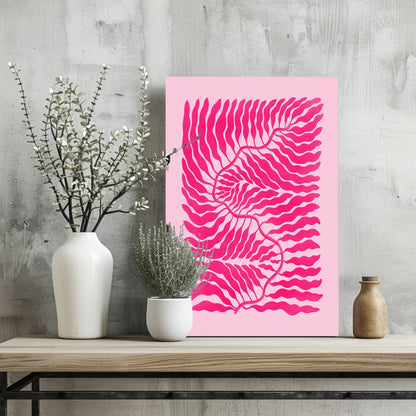 Abstract Flower Metal Wall Art