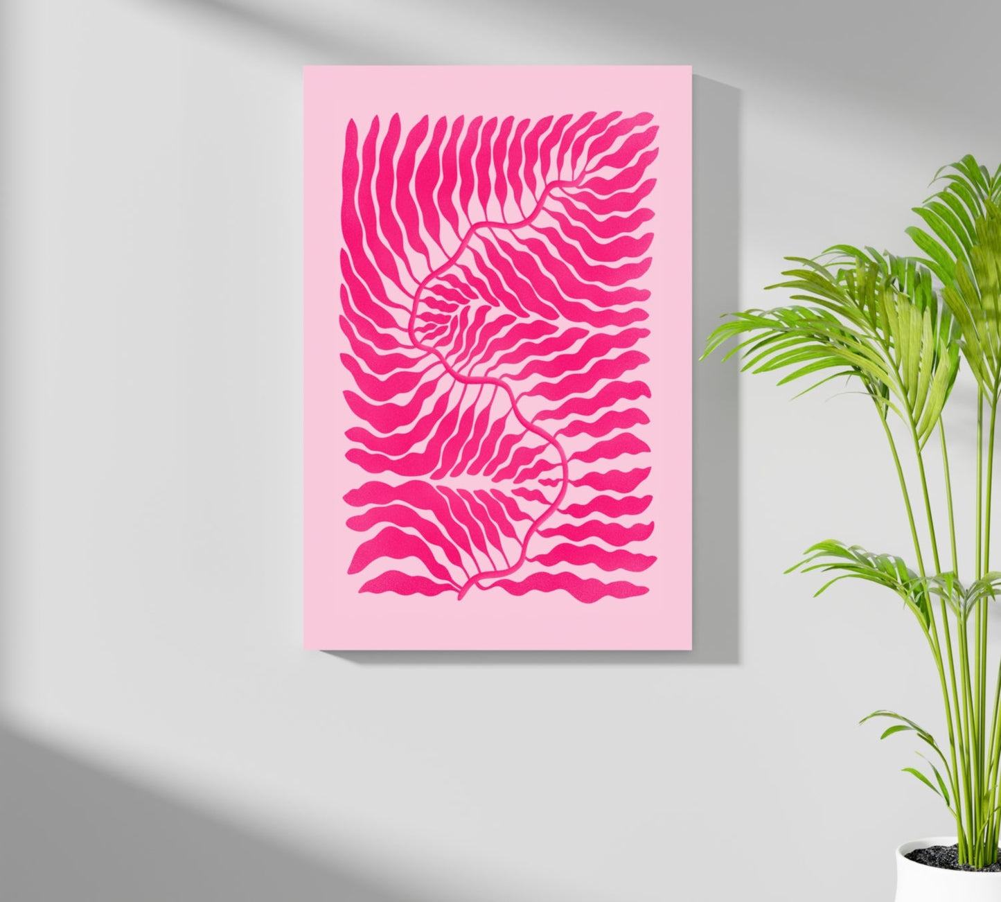 Abstract Flower Metal Wall Art