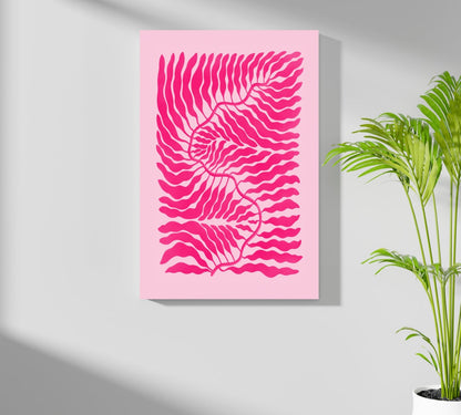 Abstract Flower Metal Wall Art