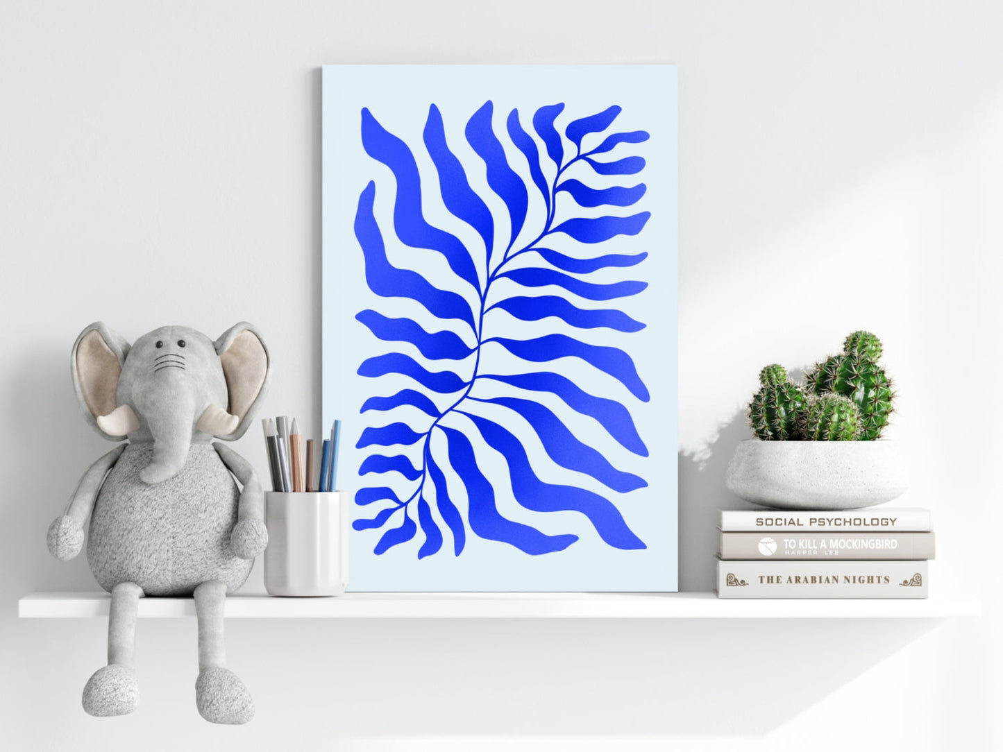 Abstract Flower Metal Wall Art