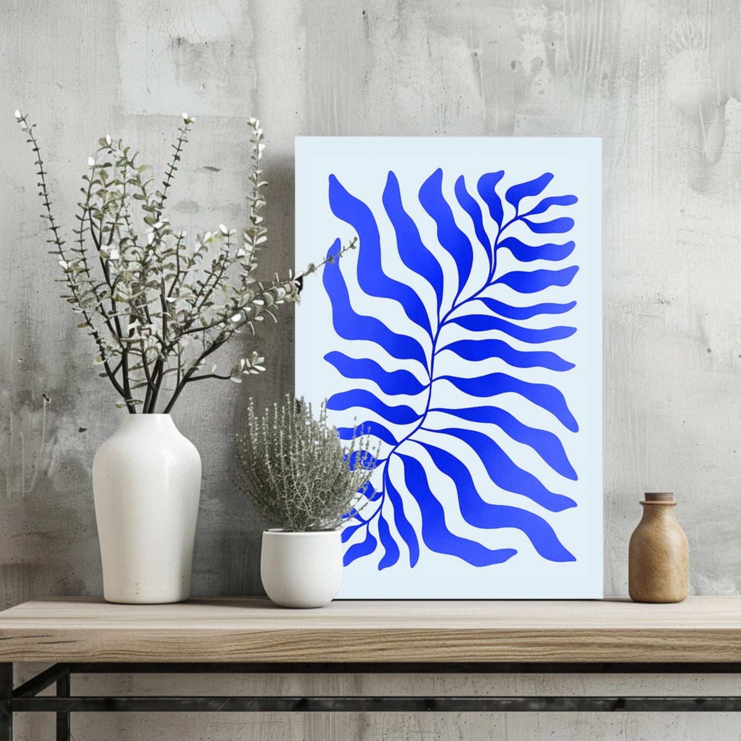 Abstract Flower Metal Wall Art