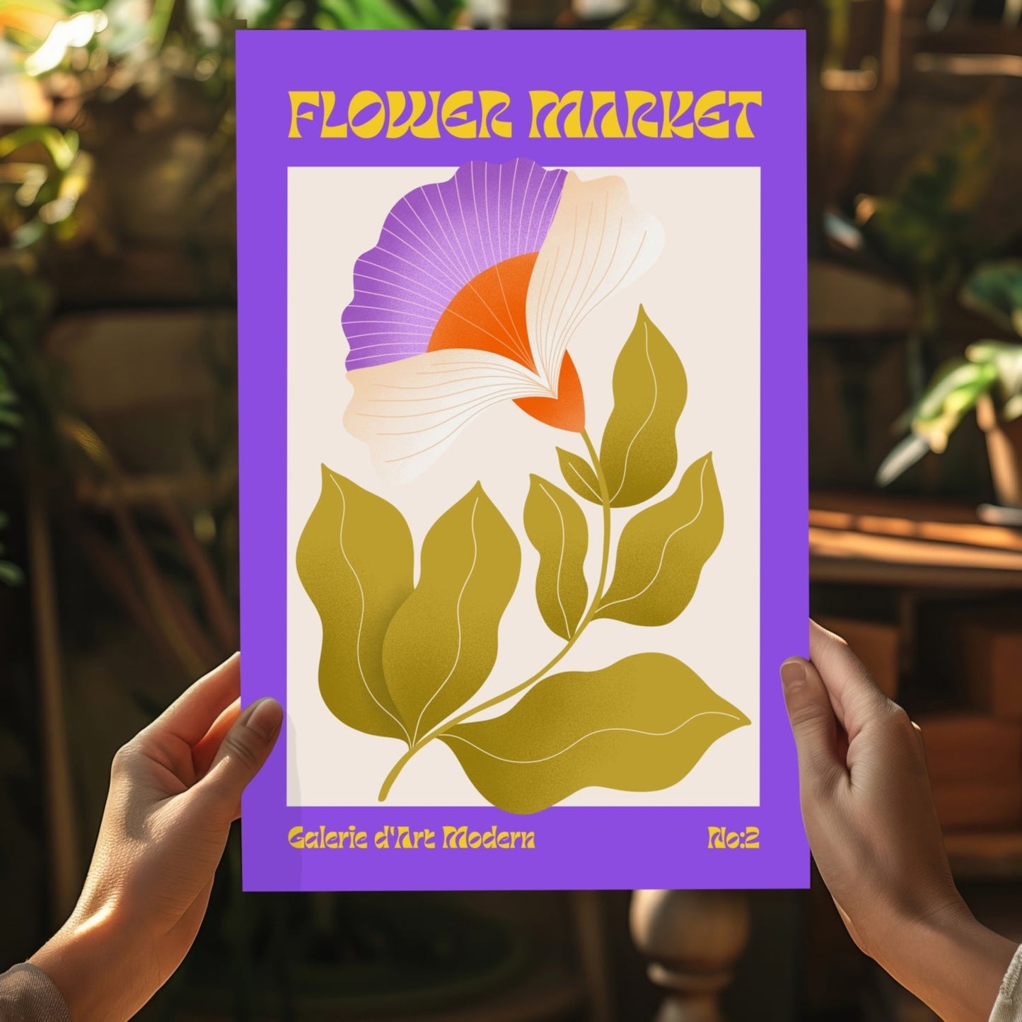 Floral Gallery V2 Metal Wall Art
