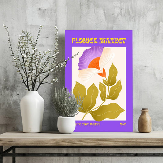 Floral Gallery V2 Metal Wall Art
