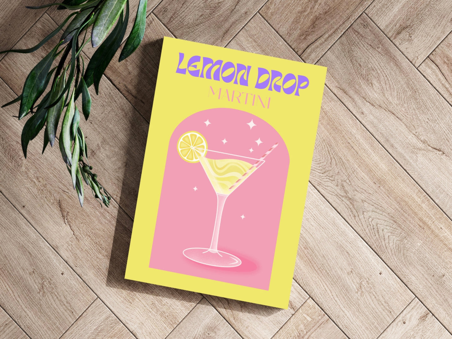 Lemon Drop Metal Wall Art