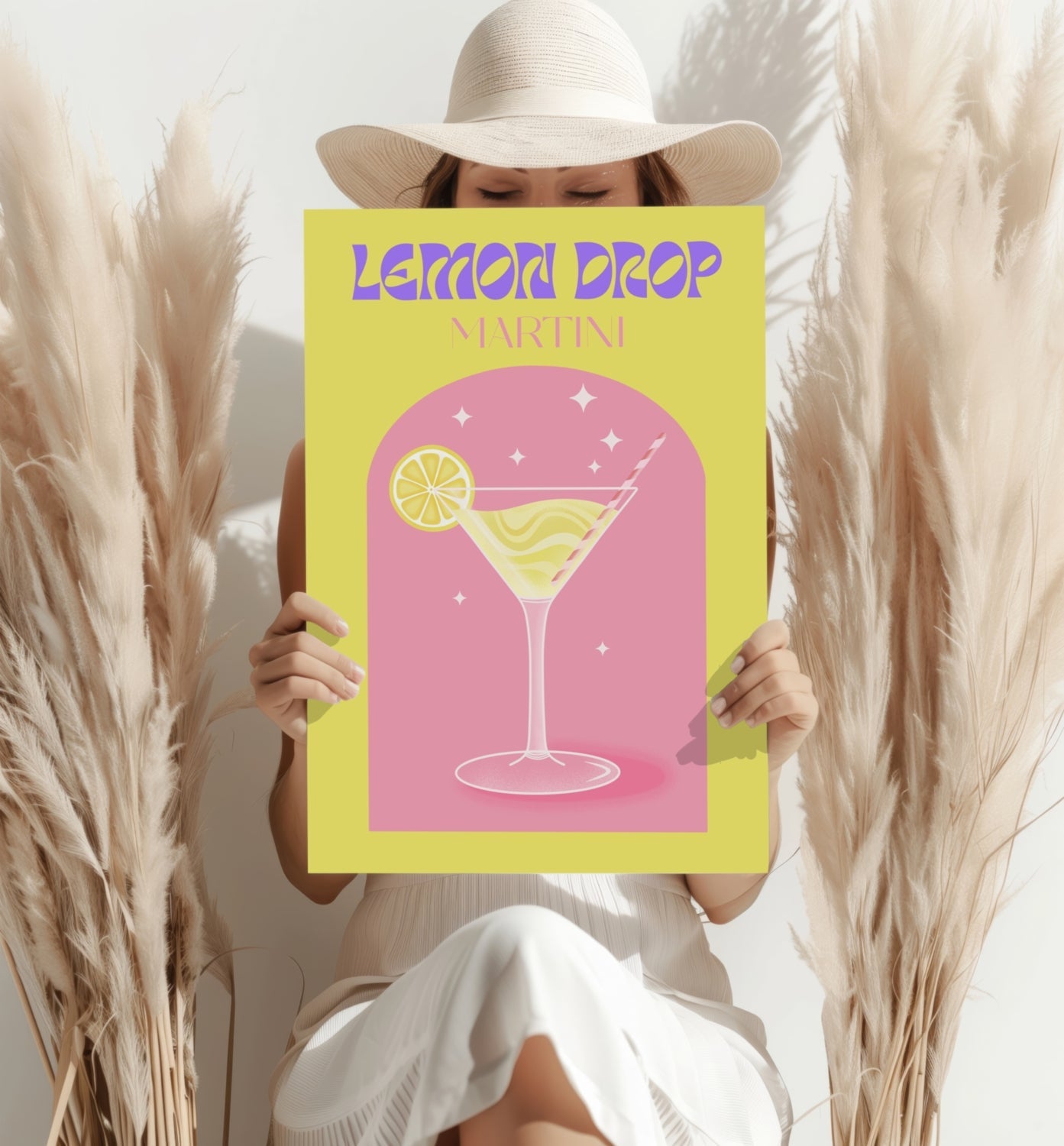 Lemon Drop Metal Wall Art
