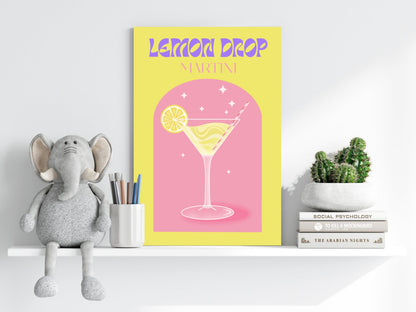 Lemon Drop Metal Wall Art