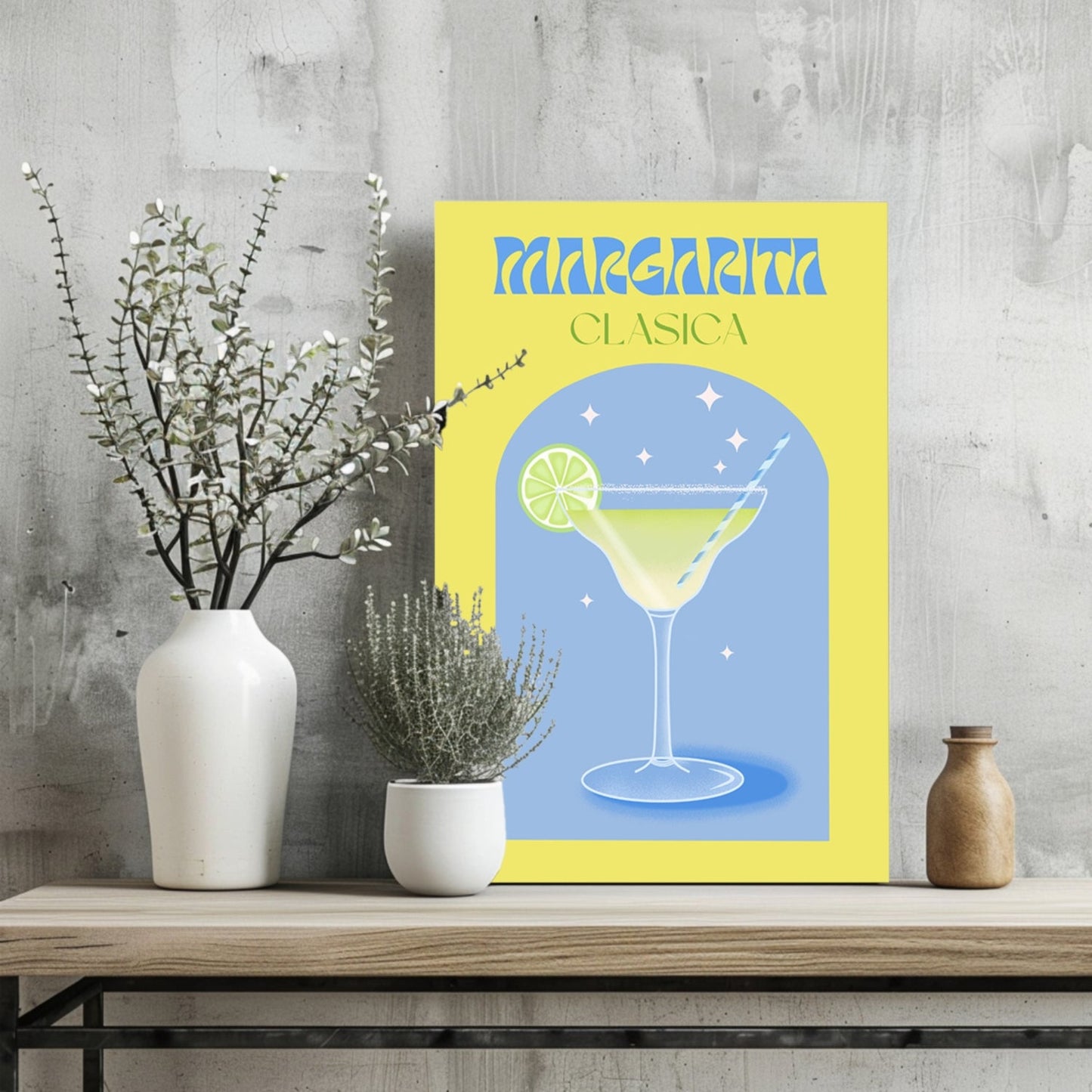 Margarita Metal Wall Art
