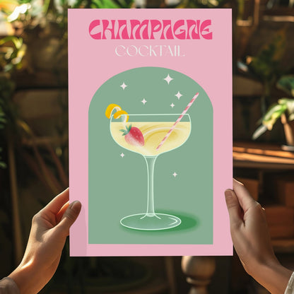 Champagne Metal Wall Art