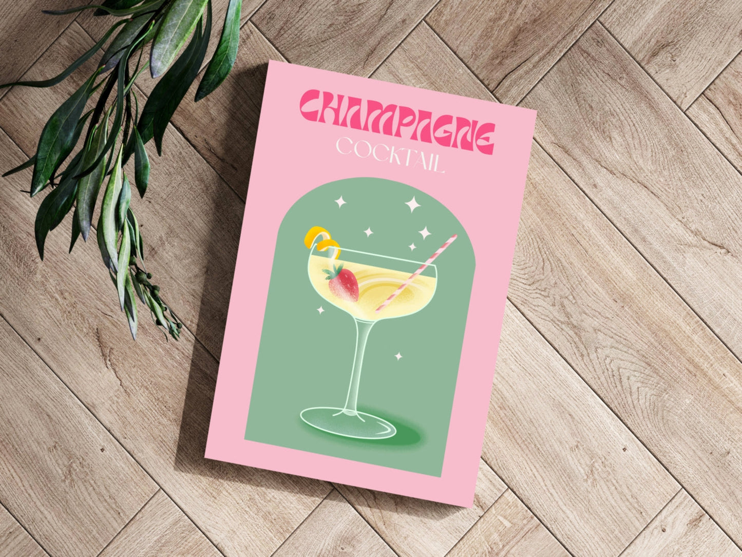 Champagne Metal Wall Art