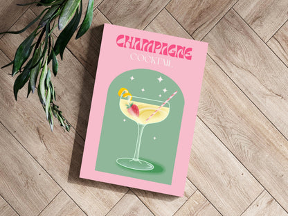 Champagne Metal Wall Art